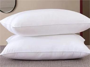 ホワイトホテル枕睡眠ポリエステルボールファイバー充填枕